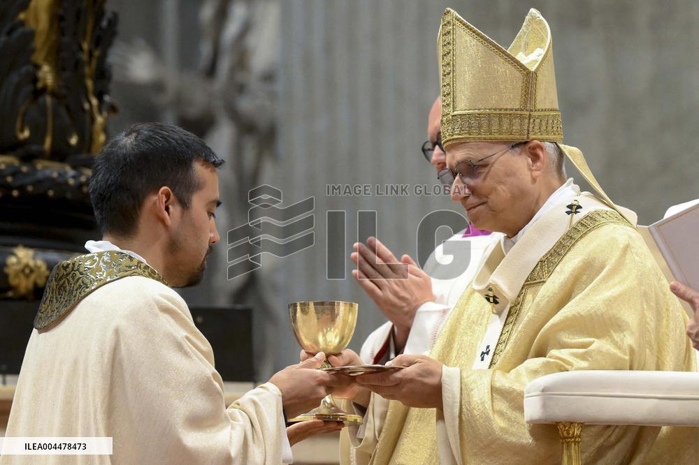 Pope Leo XIV Ordains 11 New Priests - Vatican