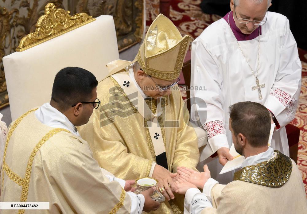 Pope Leo XIV Ordains 11 New Priests - Vatican