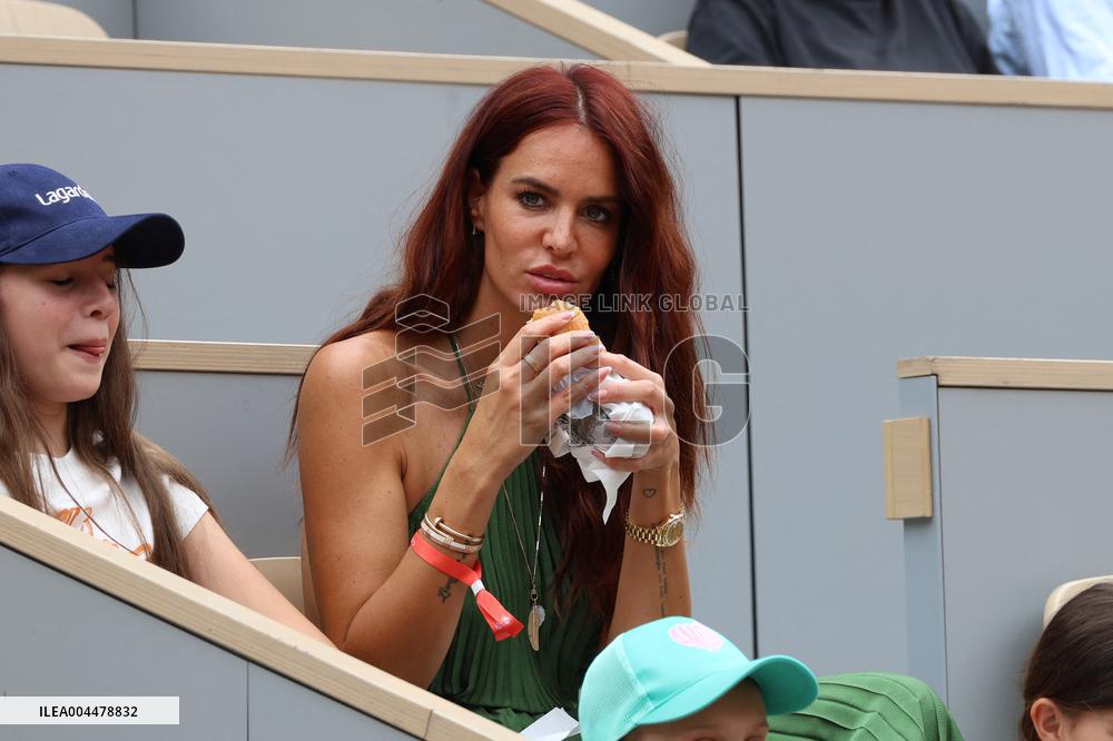 2025 French Open - Celebrities In Stands Day 7 NB