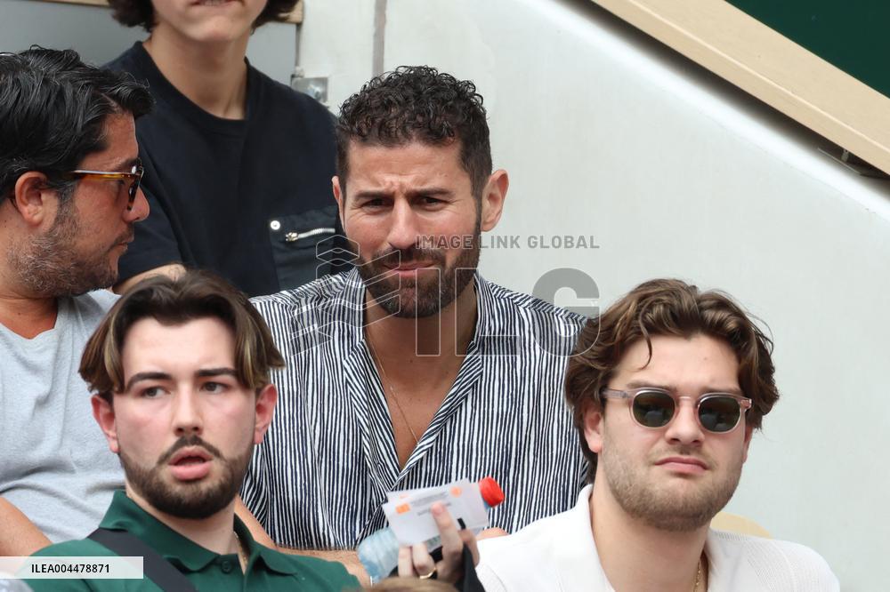 2025 French Open - Celebrities In Stands Day 7 NB