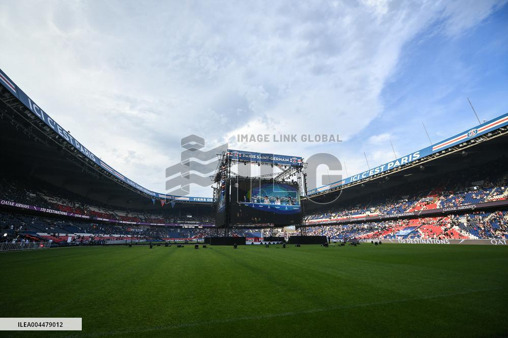 Champions League PSG vs Inter Milan in Paris - FA