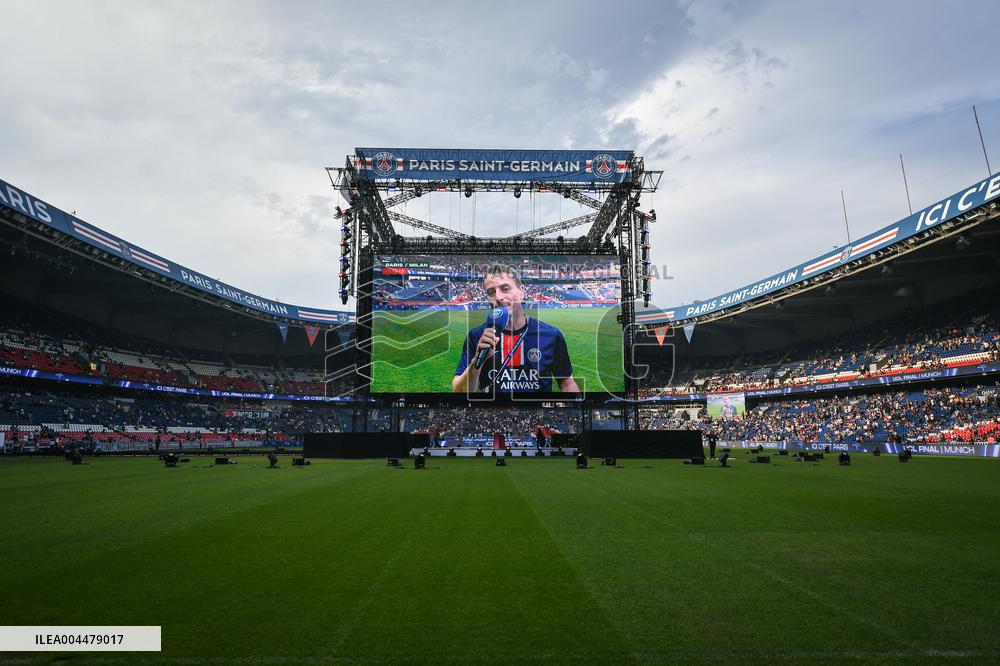 Champions League PSG vs Inter Milan in Paris - FA