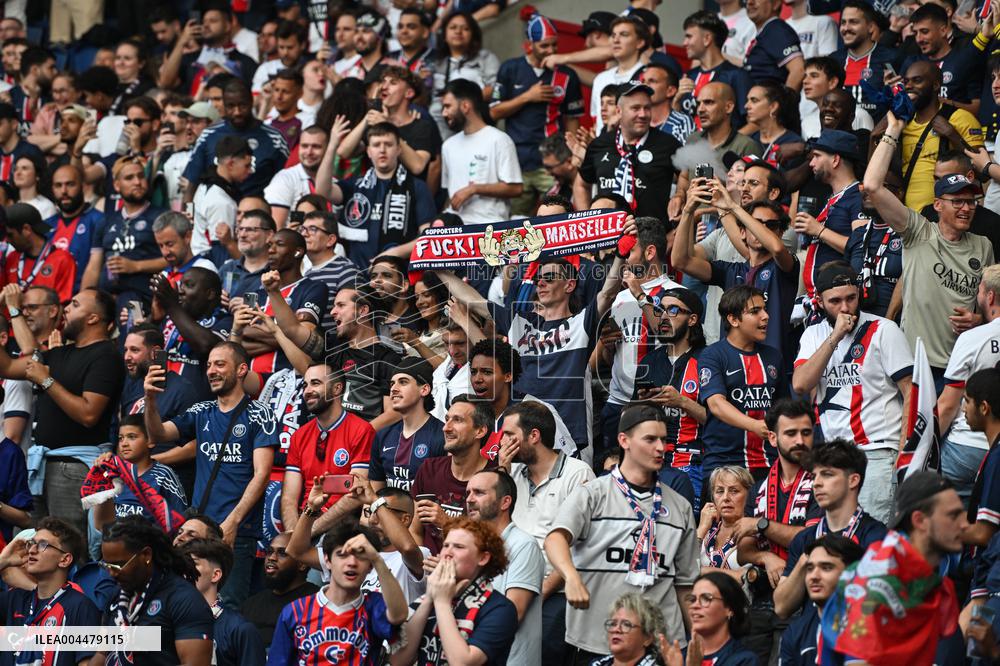 Champions League PSG vs Inter Milan in Paris - FA