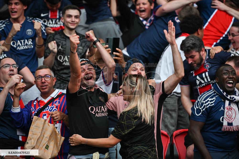 Champions League PSG vs Inter Milan in Paris - FA