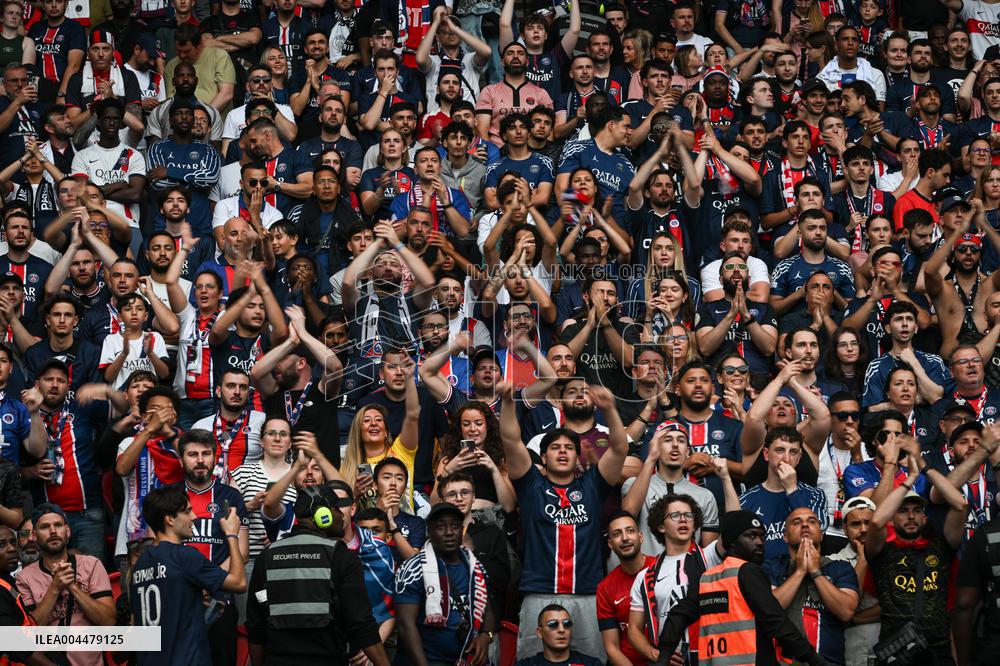 Champions League PSG vs Inter Milan in Paris - FA
