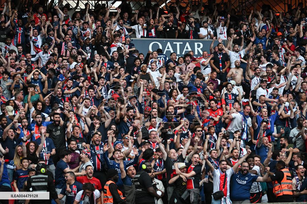 Champions League PSG vs Inter Milan in Paris - FA