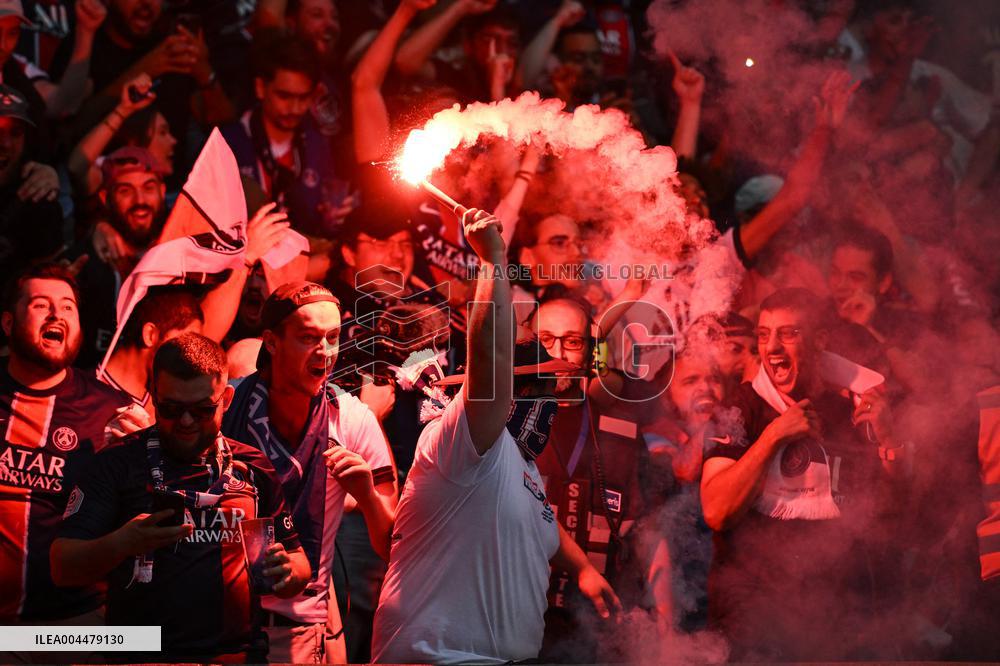 Champions League PSG vs Inter Milan in Paris - FA