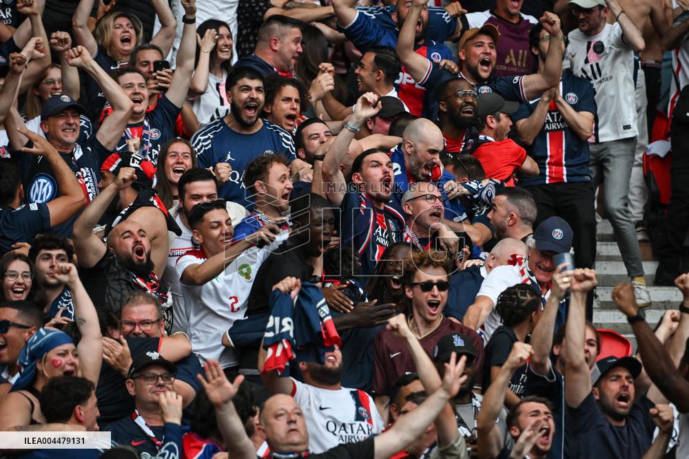 Champions League PSG vs Inter Milan in Paris - FA