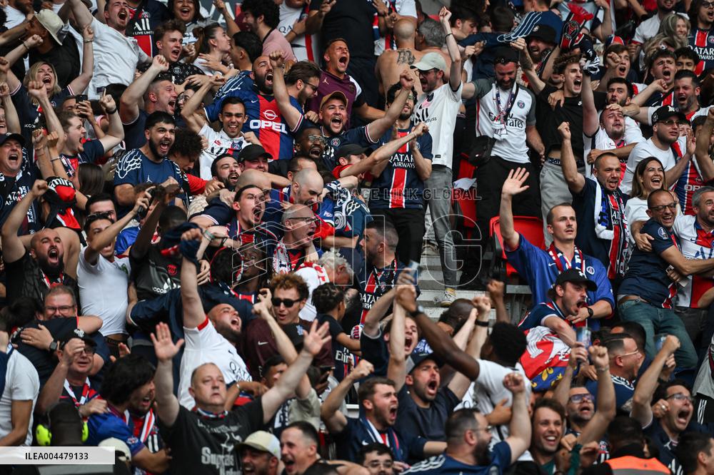 Champions League PSG vs Inter Milan in Paris - FA