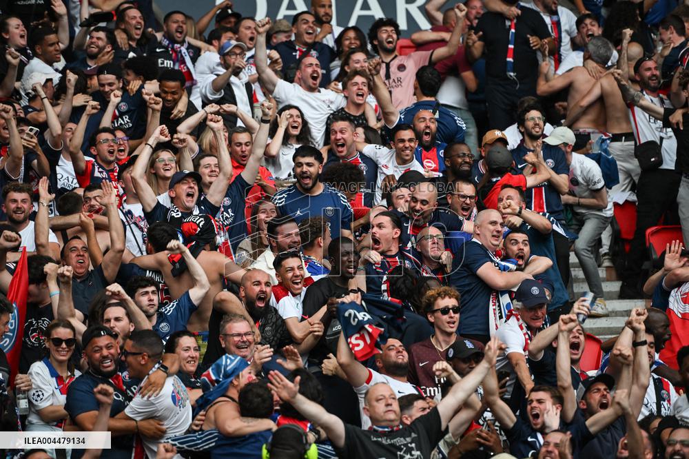 Champions League PSG vs Inter Milan in Paris - FA