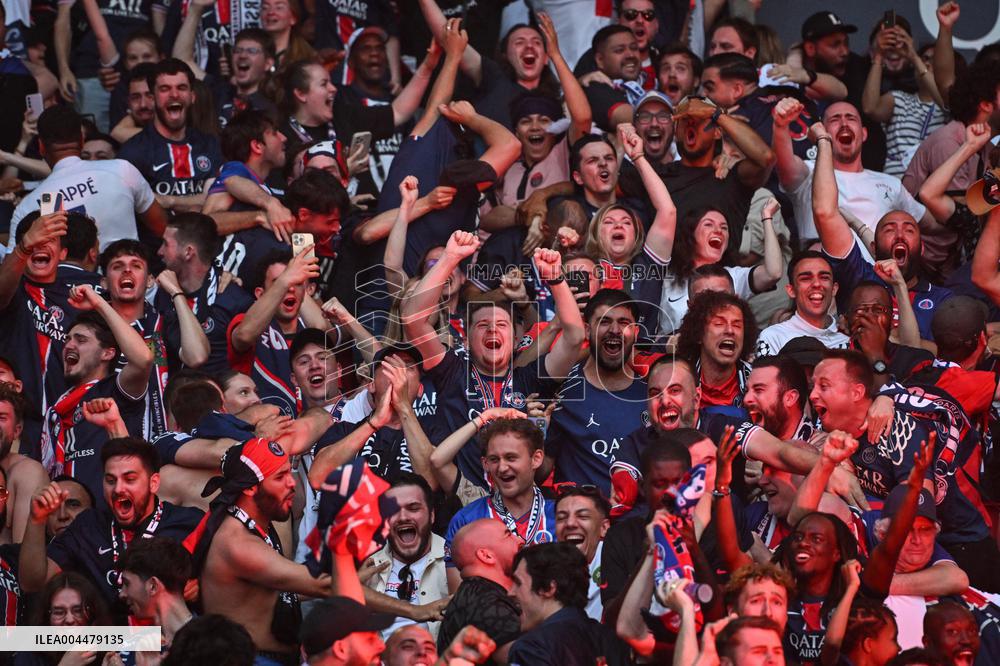 Champions League PSG vs Inter Milan in Paris - FA