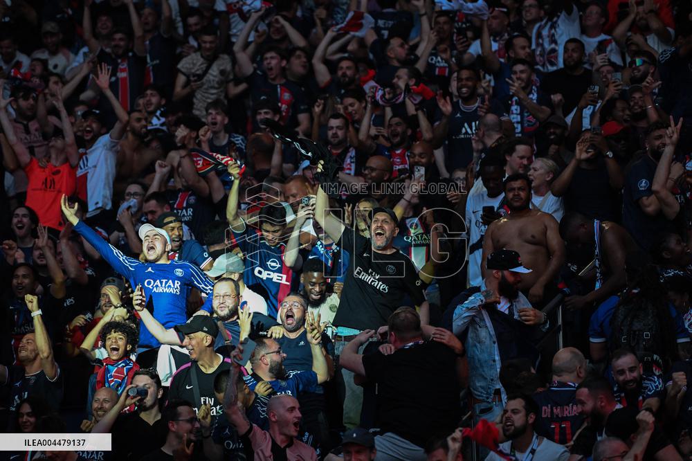 Champions League PSG vs Inter Milan in Paris - FA