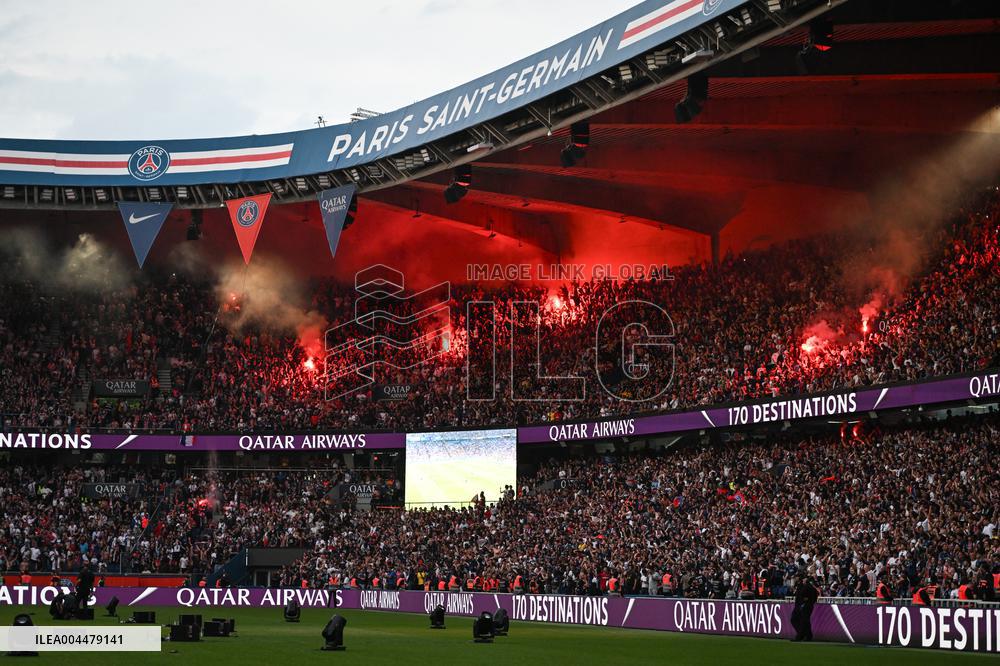 Champions League PSG vs Inter Milan in Paris - FA