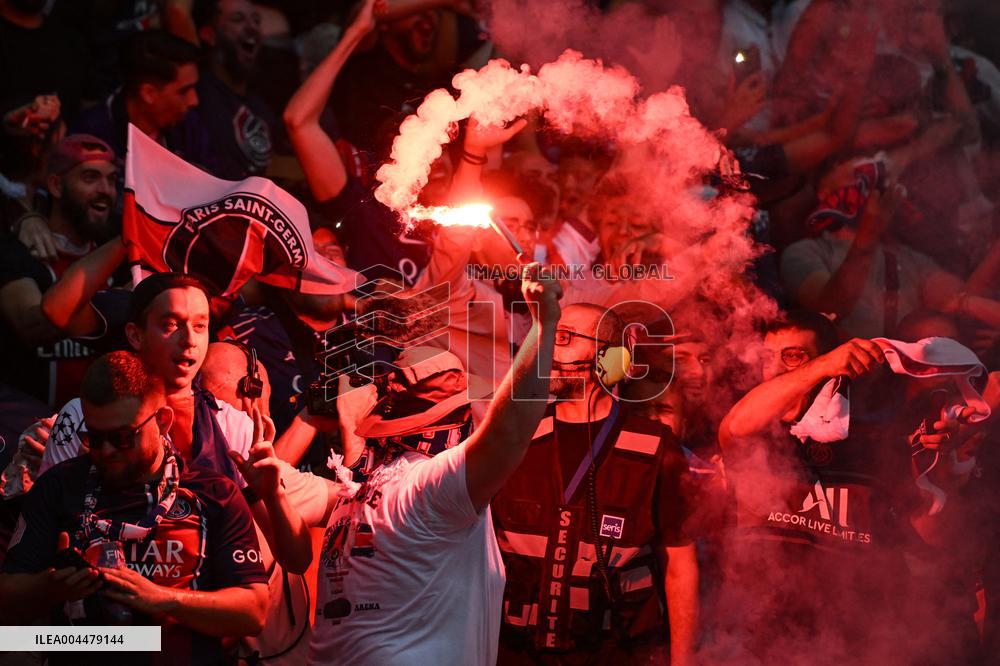 Champions League PSG vs Inter Milan in Paris - FA