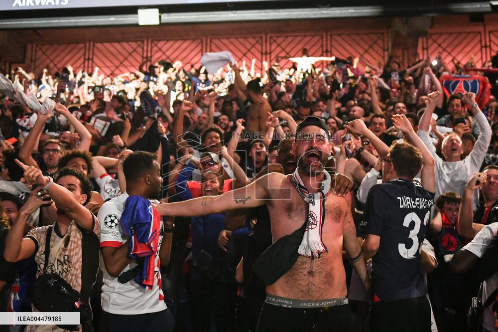 Champions League PSG vs Inter Milan in Paris - FA