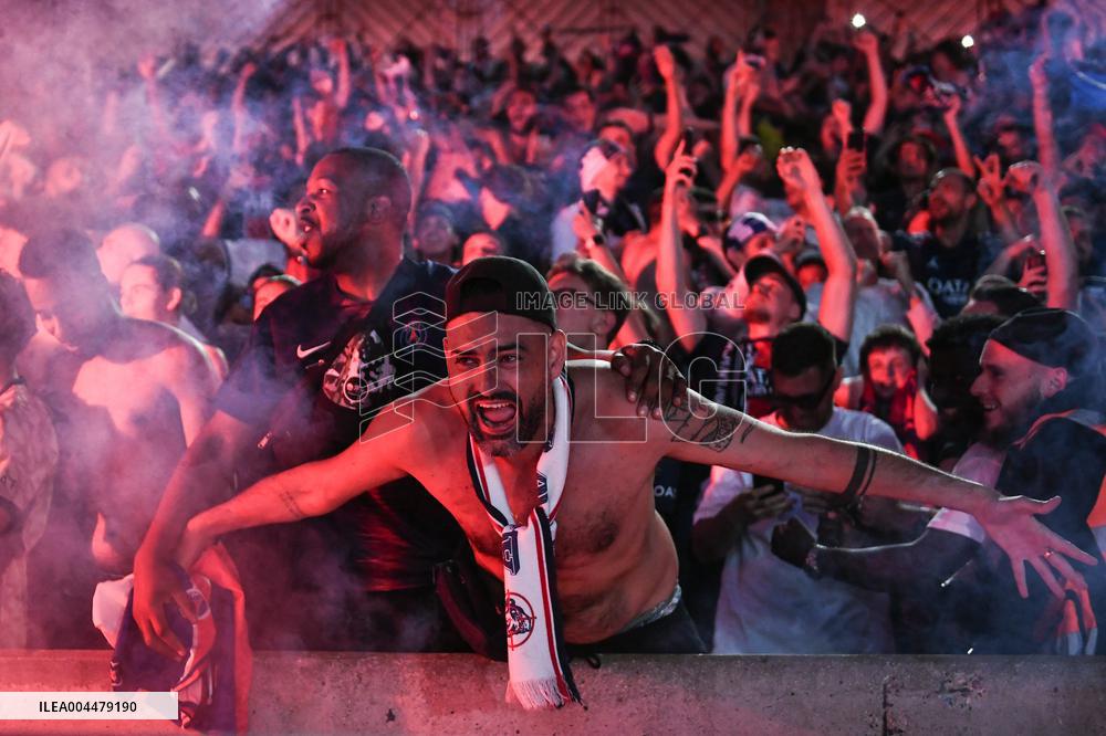 Champions League PSG vs Inter Milan in Paris - FA