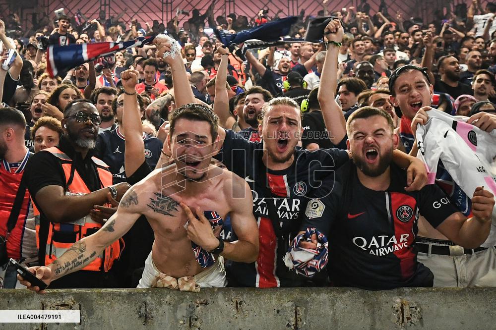 Champions League PSG vs Inter Milan in Paris - FA