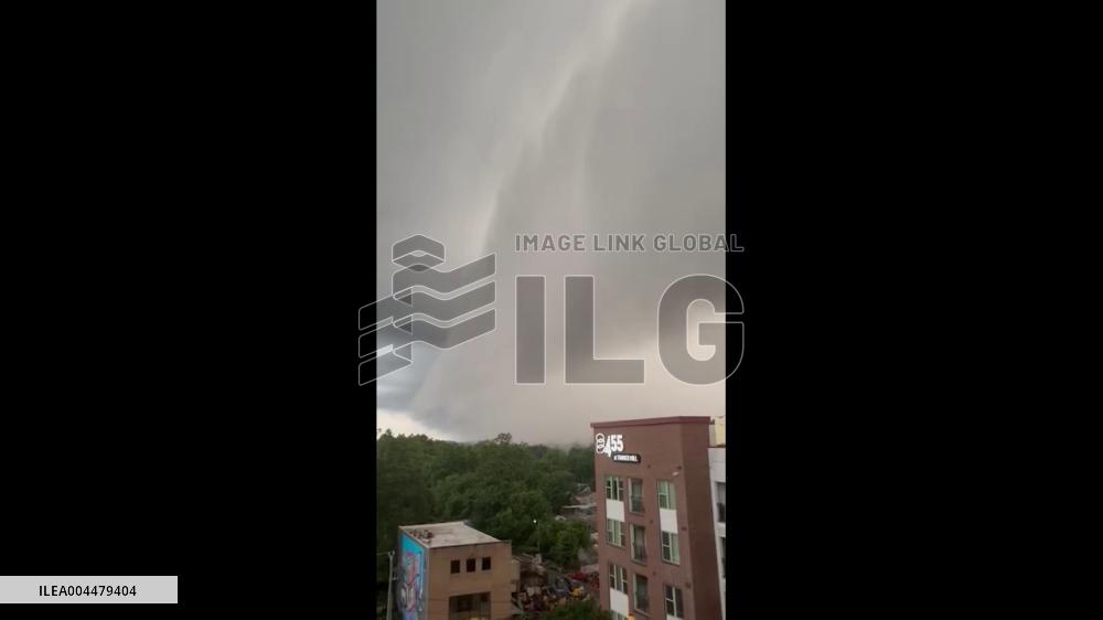 US: Massive Cloud Hovers Over Virginia Amid Severe Weather