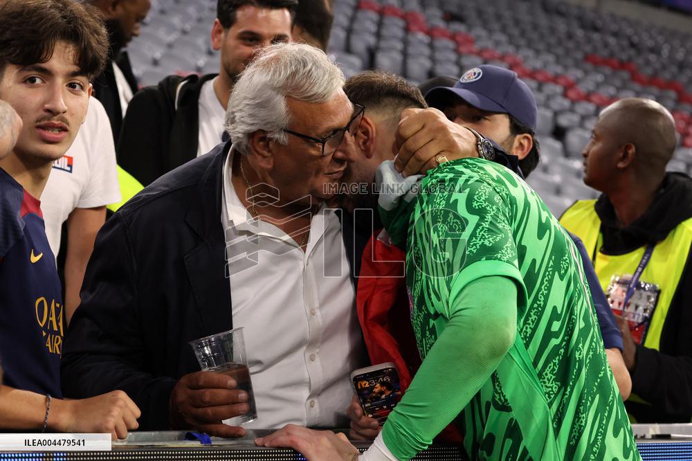 Gianluigi Donnarumma Celebrates Victory At UEFA Champions League Final - Munich
