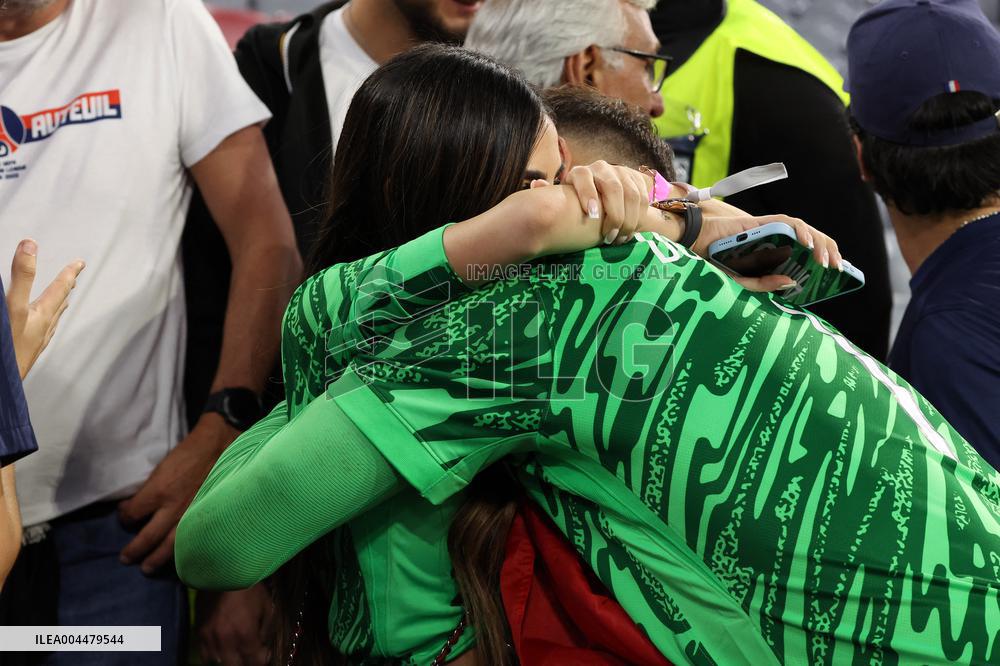 Gianluigi Donnarumma Celebrates Victory At UEFA Champions League Final - Munich