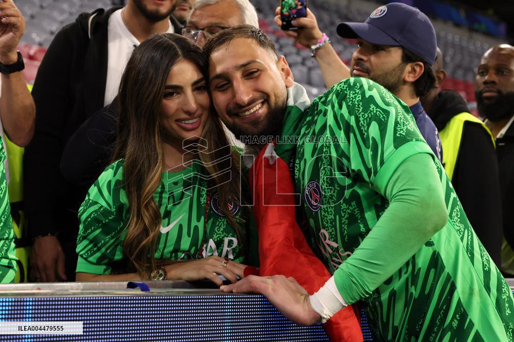 Gianluigi Donnarumma Celebrates Victory At UEFA Champions League Final - Munich