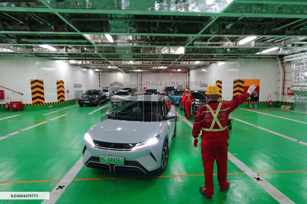 First New Energy Vehicle Transportation Dedicated Line in Bohai