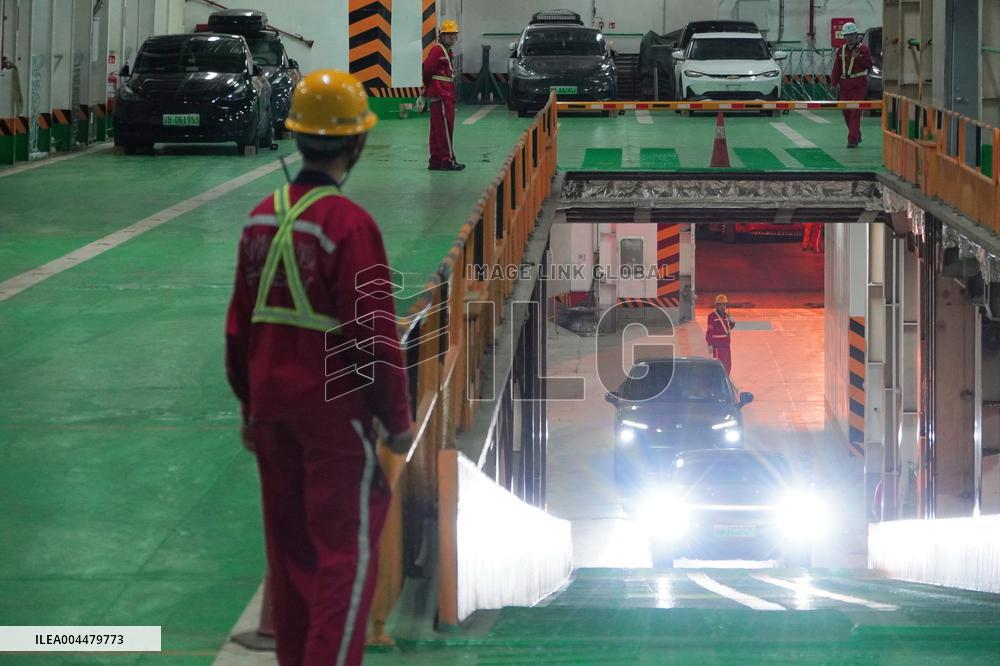 First New Energy Vehicle Transportation Dedicated Line in Bohai