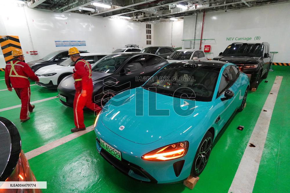 First New Energy Vehicle Transportation Dedicated Line in Bohai