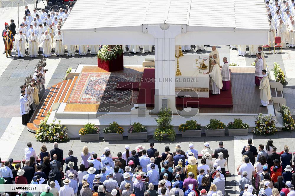 Pope Leo XIV Celebrates The Jubilee of Families - Vatican