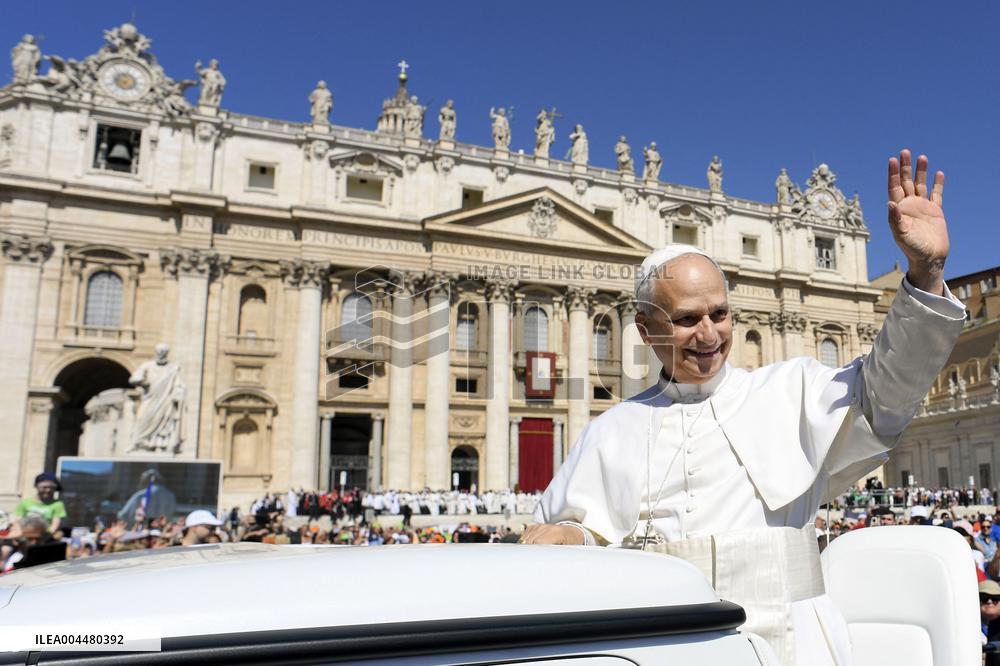 Pope Leo XIV Celebrates The Jubilee of Families - Vatican