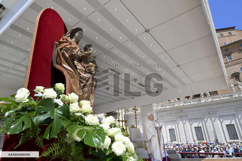 Pope Leo XIV Celebrates The Jubilee of Families - Vatican