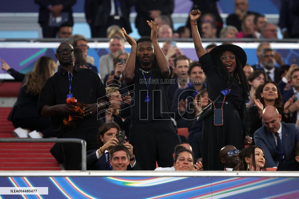 Lian Thuram and Family At UEFA Champions League Final - Munich