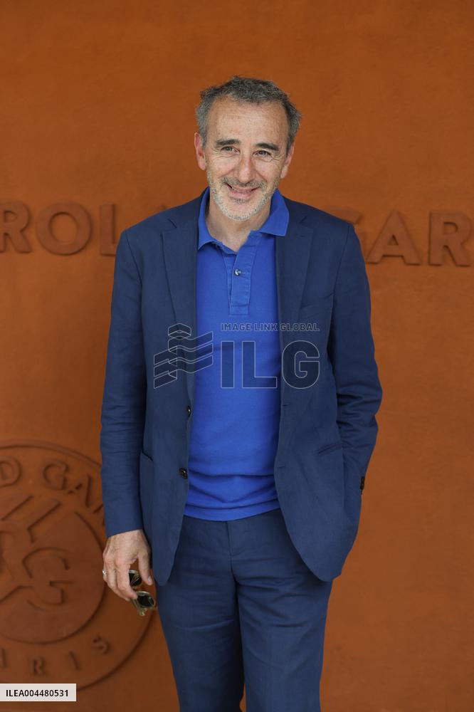 2025 French Open - Celebrities At Village Day 8 NB