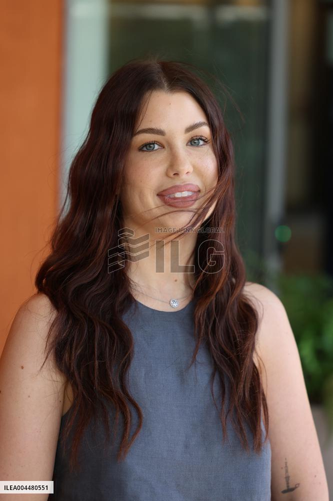 2025 French Open - Celebrities At Village Day 8 NB