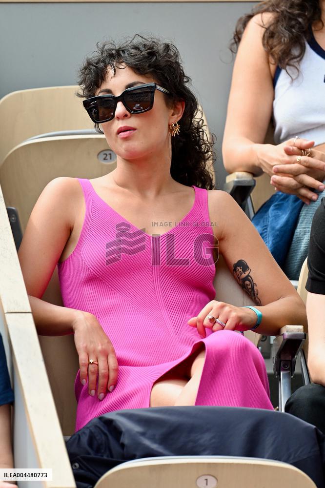 2025 French Open - VIPs In The Stands Day 7