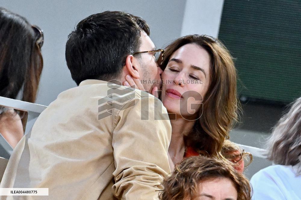 2025 French Open - VIPs In The Stands Day 7