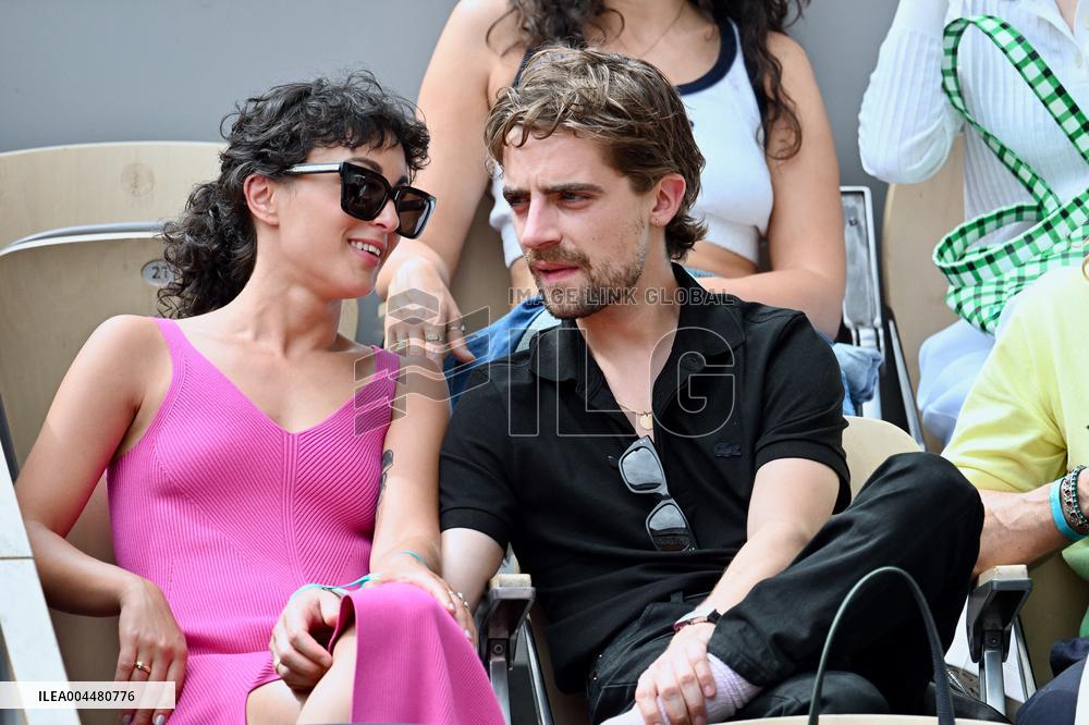 2025 French Open - VIPs In The Stands Day 7