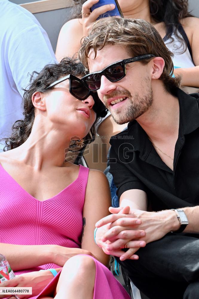 2025 French Open - VIPs In The Stands Day 7