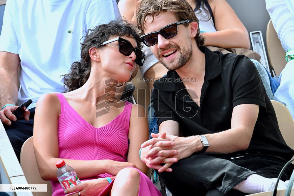 2025 French Open - VIPs In The Stands Day 7