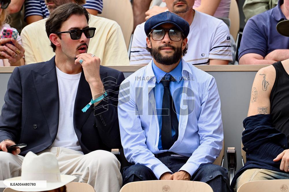 2025 French Open - VIPs In The Stands Day 7