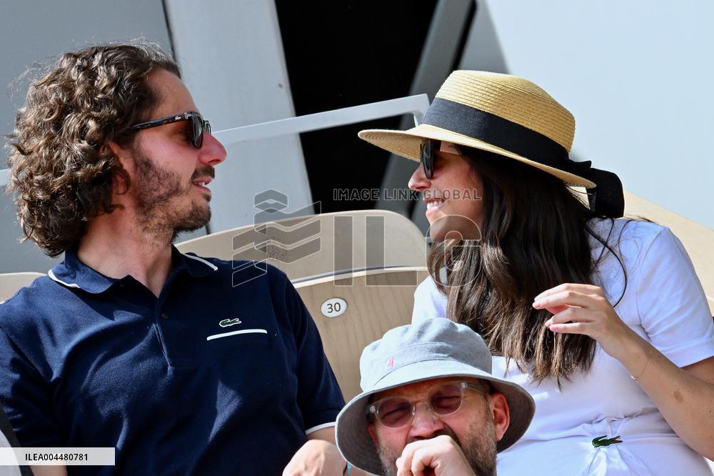 2025 French Open - VIPs In The Stands Day 7