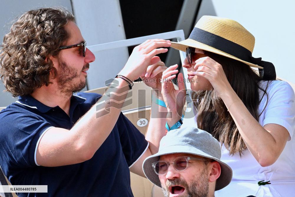 2025 French Open - VIPs In The Stands Day 7