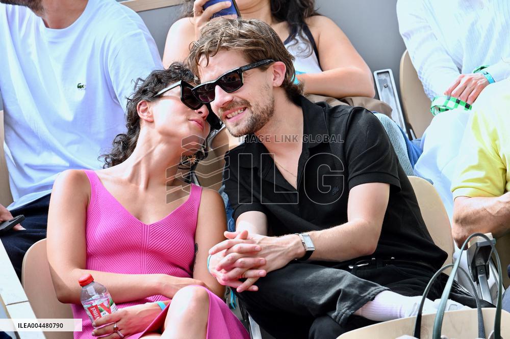 2025 French Open - VIPs In The Stands Day 7