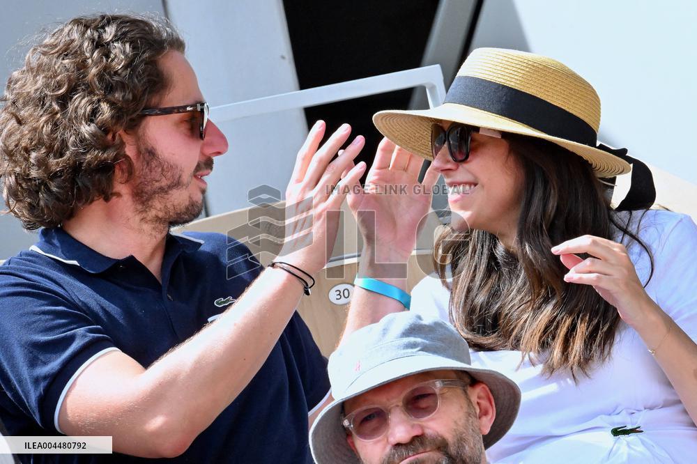 2025 French Open - VIPs In The Stands Day 7