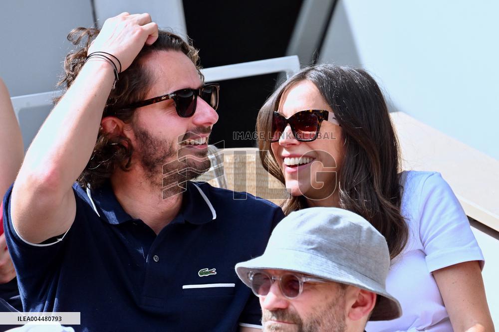 2025 French Open - VIPs In The Stands Day 7
