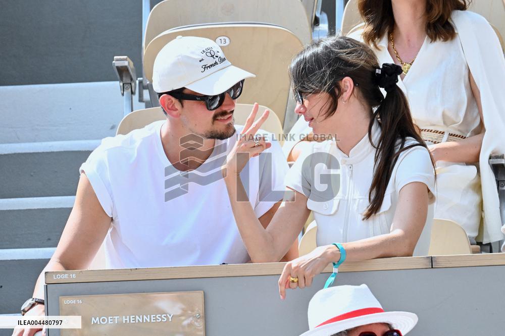 2025 French Open - VIPs In The Stands Day 7