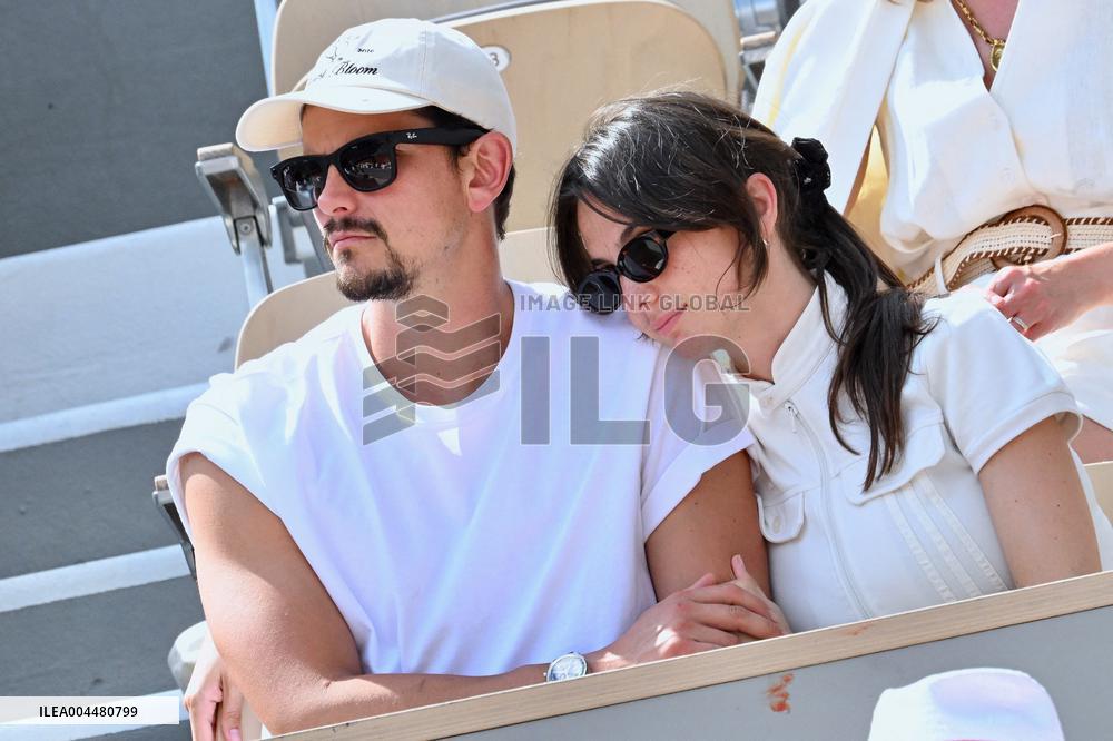 2025 French Open - VIPs In The Stands Day 7