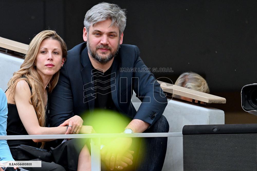 2025 French Open - VIPs In The Stands Day 7