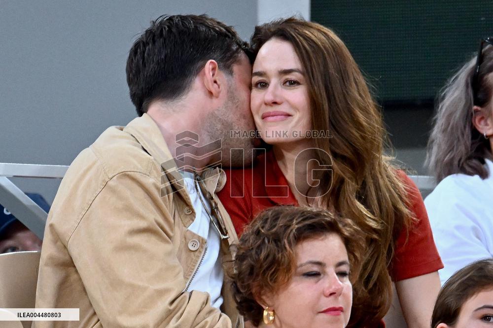 2025 French Open - VIPs In The Stands Day 7