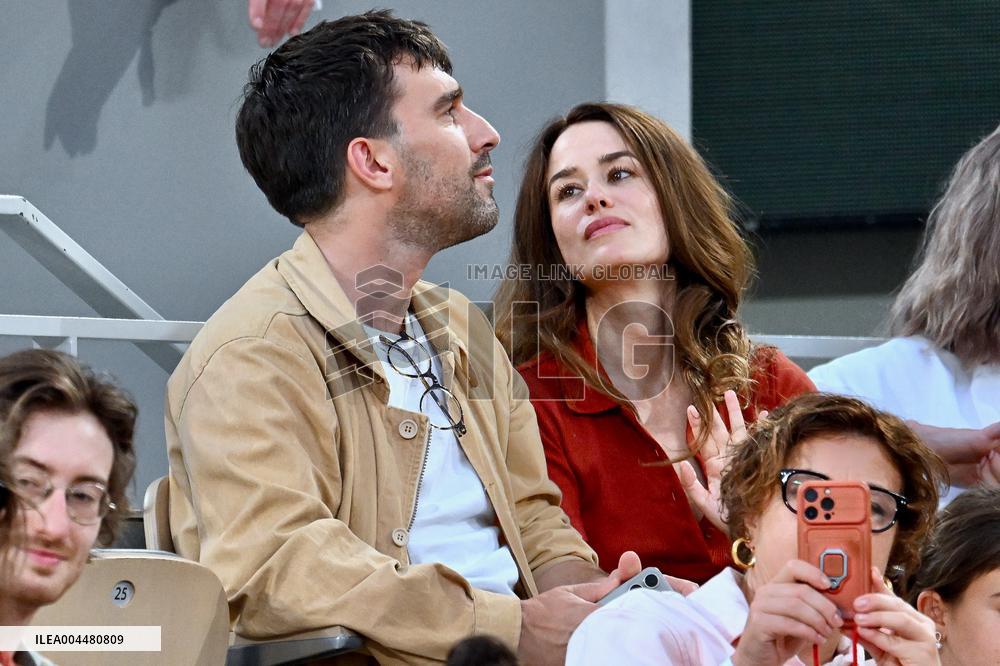 2025 French Open - VIPs In The Stands Day 7